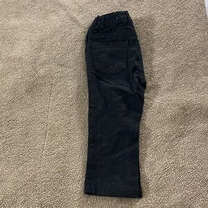 Black Kids Corduroy Bottoms - Classic Everyday Pants